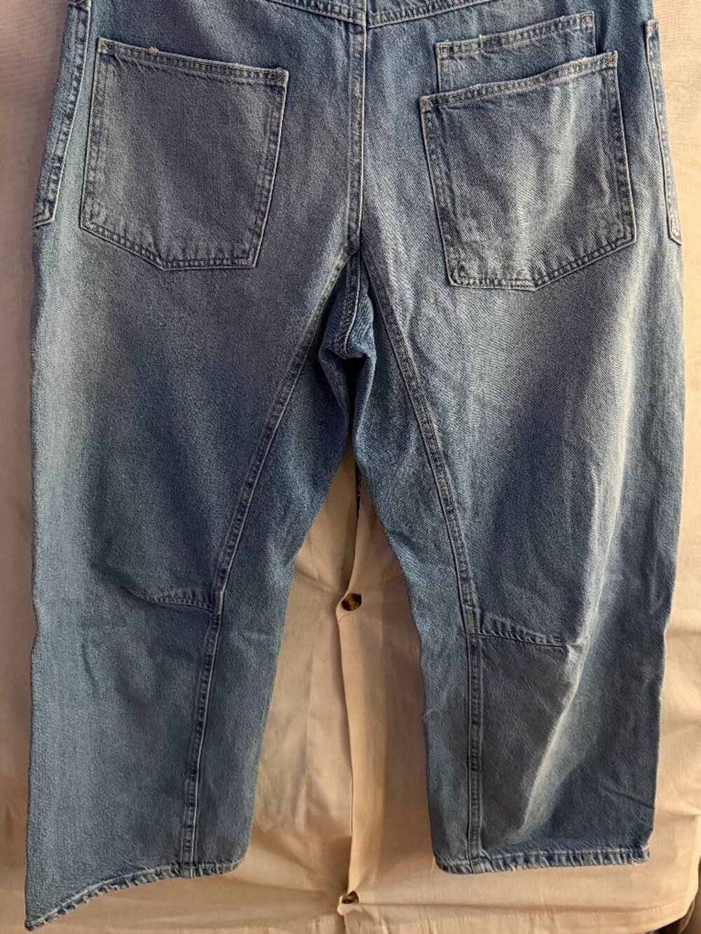 Free People We The Free Moxie Pull-On Barrel Jeans - Picture 9 of 10